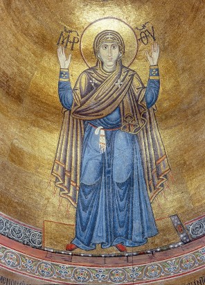 동정 마리아 오란스 이콘_photo by Google Art Project_in the Cathedral of St Sophia in Kyiv_Ukraine.jpg